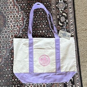 Trader Joe’s LARGE Lavender tote bag